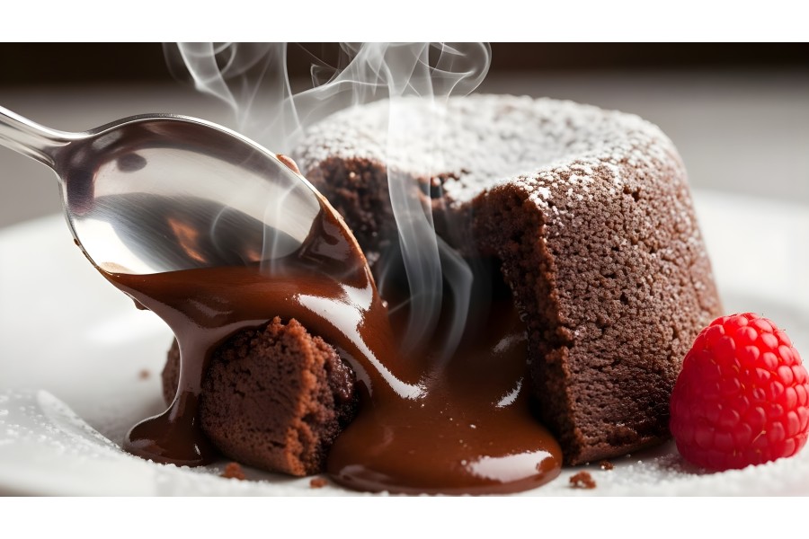 Fondant Intense au Chocolat et Érythritol